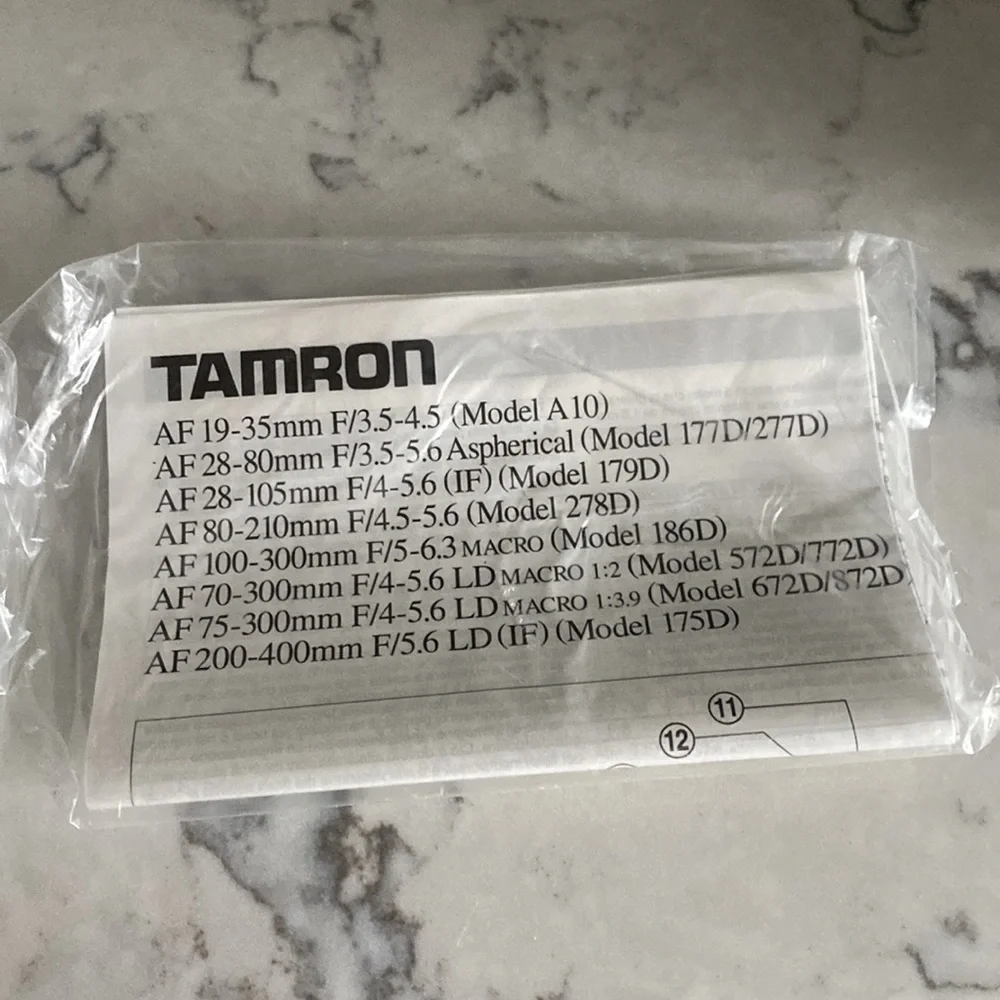 Tamron AF70-300mm f/4-5.6 LD Macro1:2 For Minolta AF